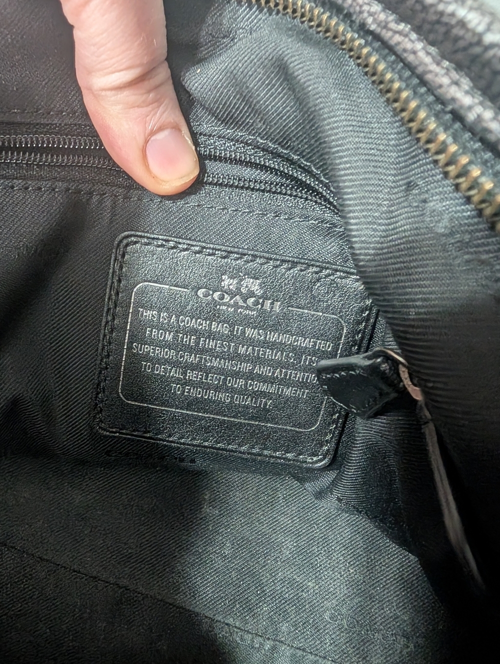 NWOT Coach Nolita Satchel - Picture 6 of 9